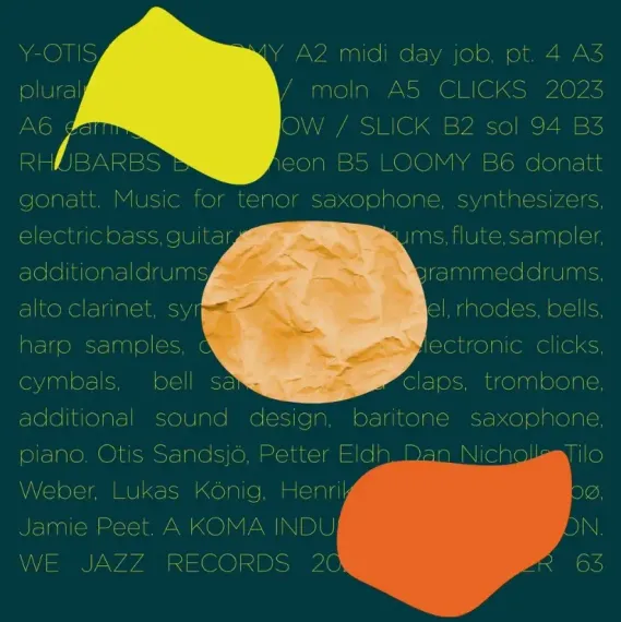 Otis Sandsjo - Y-Otis Tre LP