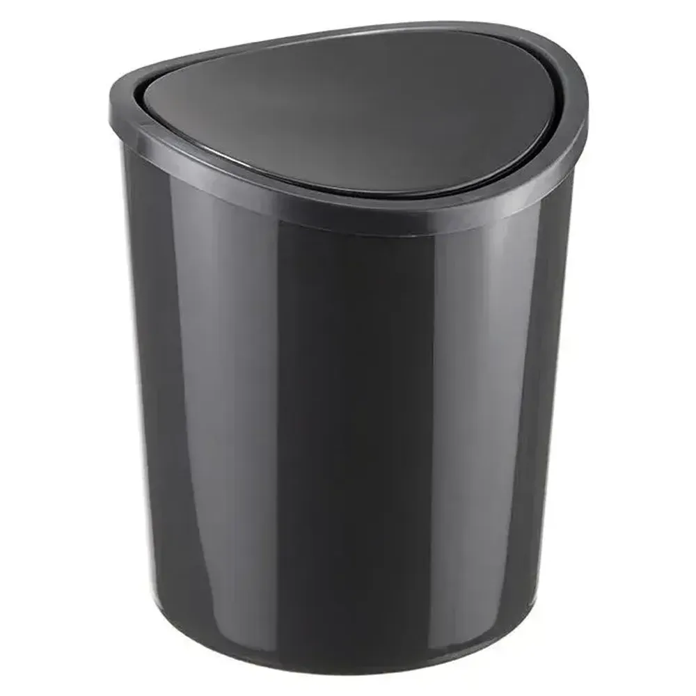 Контейнер для мусора настольный 1.6л Графитовый Контейнер для мусора настольный 1.6л Графитовый