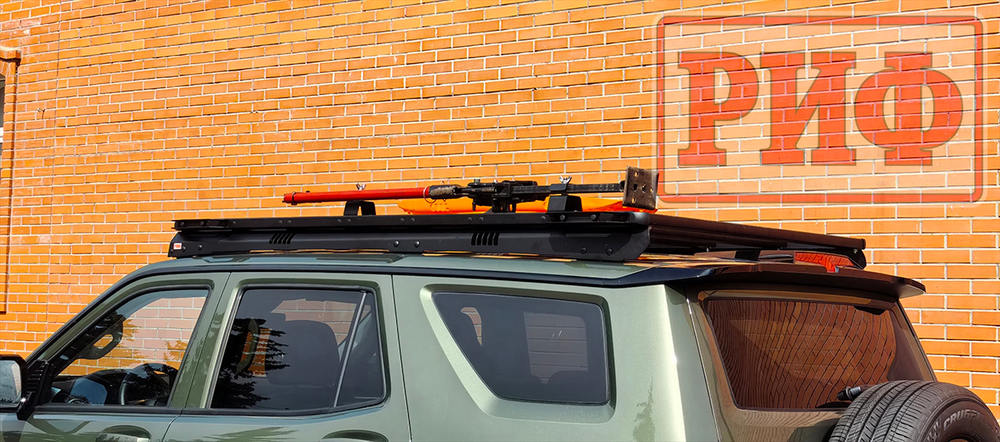 Багажник экспедиционный (платформа) алюминиевый 1250x2080 мм для TANK 400 (с крепежом) РИФ