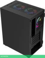 Корпус Aerocool CS-111 без БП Black (CS-111-G-BK-V1)