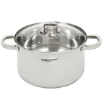 Кастрюля нерж, 3.2 л, с крыш, Катунь, Гретта, КТ04-D-30, индукц