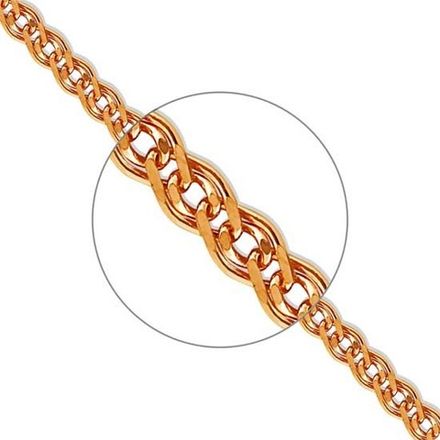 Золотая цепочка мужская 585 пробы.