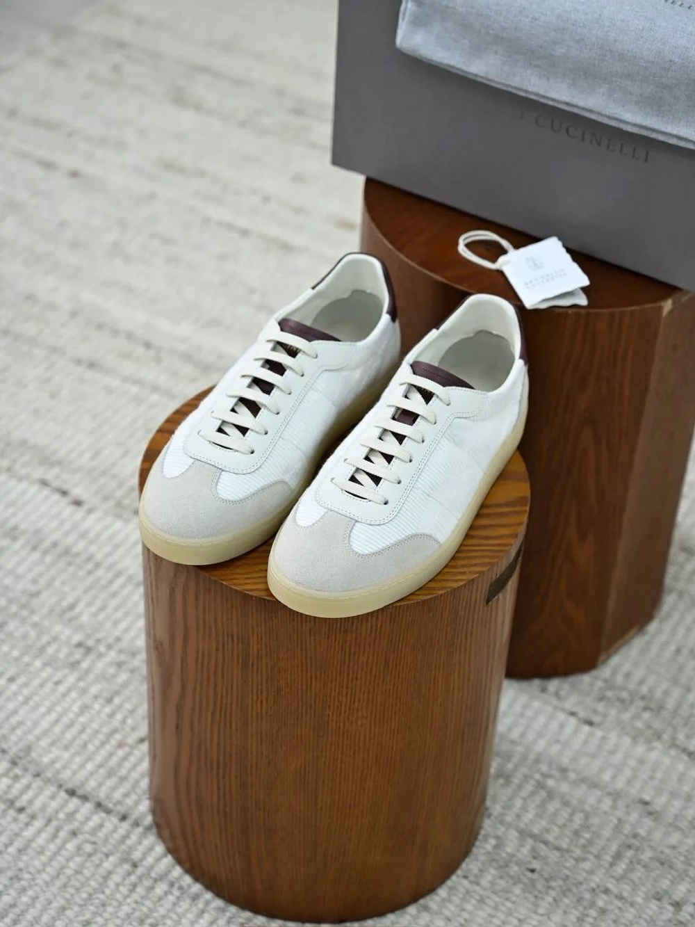 Мужские трикотажные кеды Brunello Cucinelli