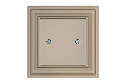 Крышка для розетки кремовая омбре LIREGUS RETRO