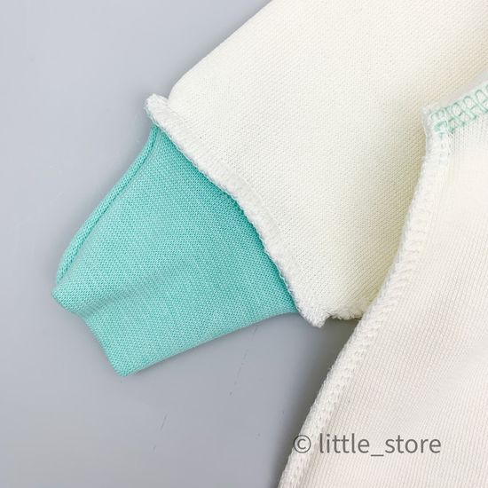 Комбинезон утепленный "Зайкины истории" молочный с ментолом