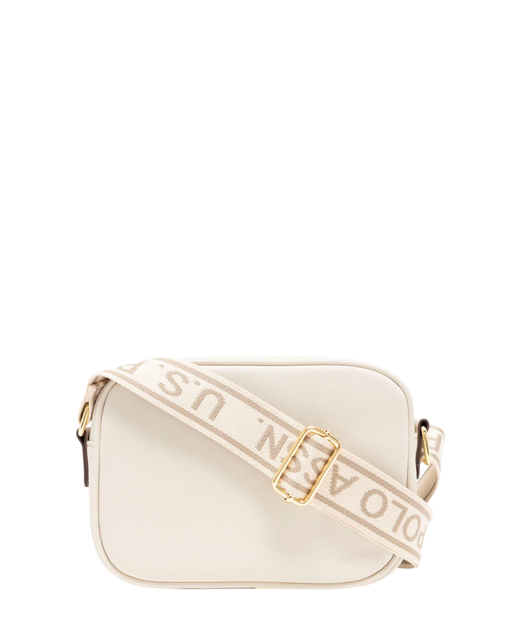 Кросс-боди сумка US Polo Assn | Желтовато-молочный