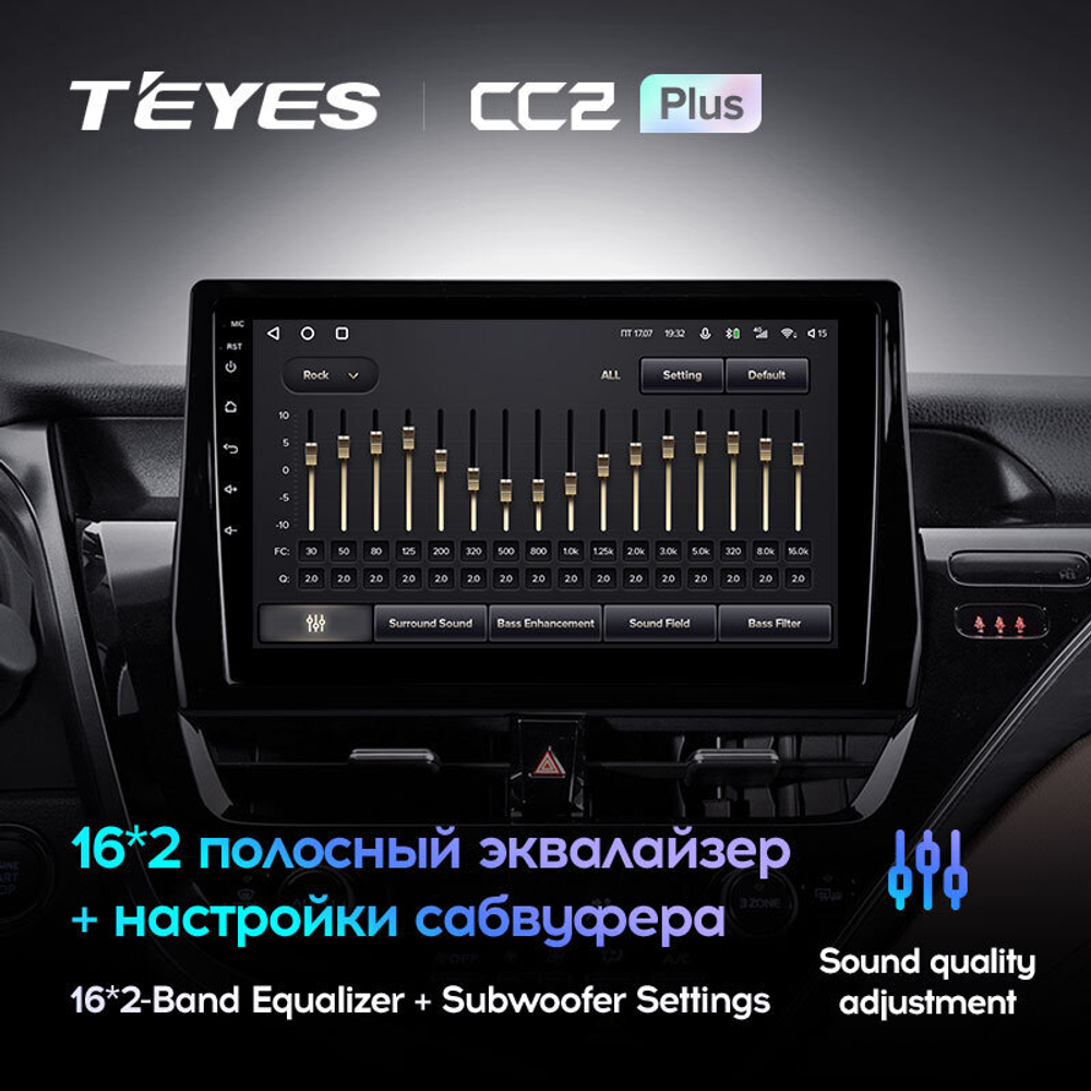 Teyes CC2 Plus 10" для Toyota Camry 8 2020-2021