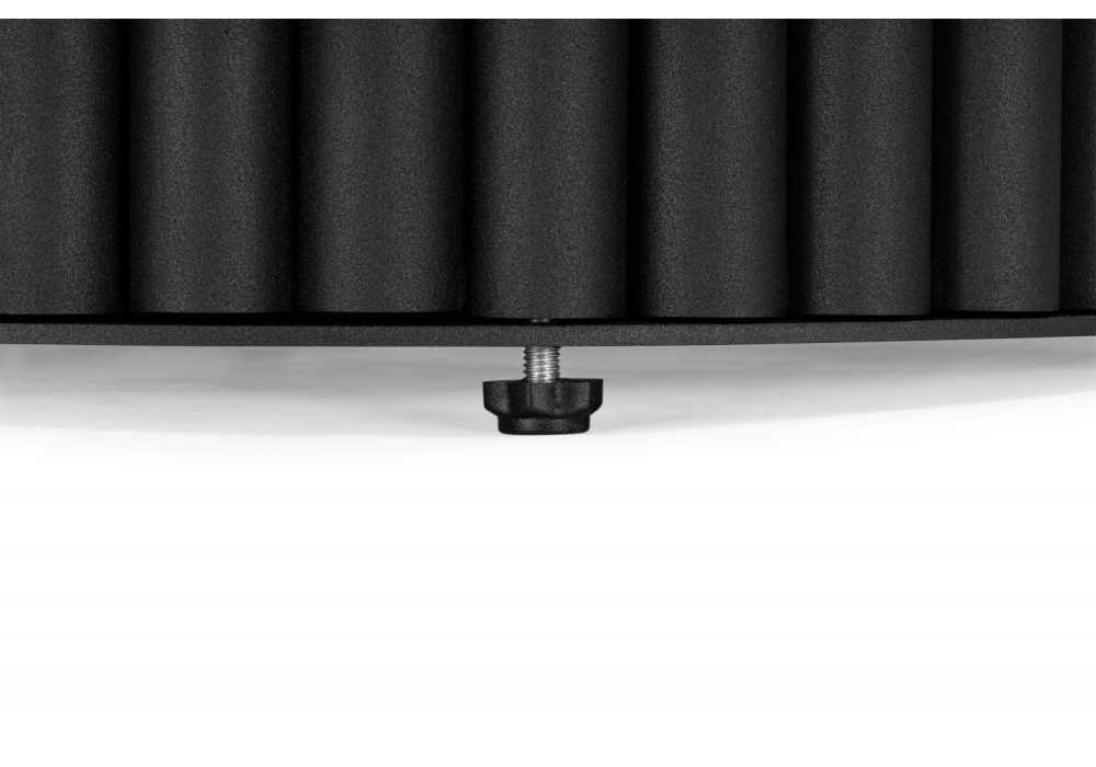 Керамический стол Woodville Барел 89 okara light yellow, черный