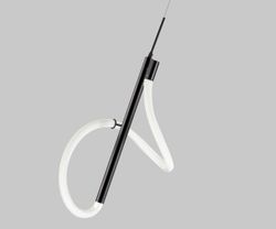 Kink Light 08040K-1A,19(4000K) Подвес Далия черный Led 24W