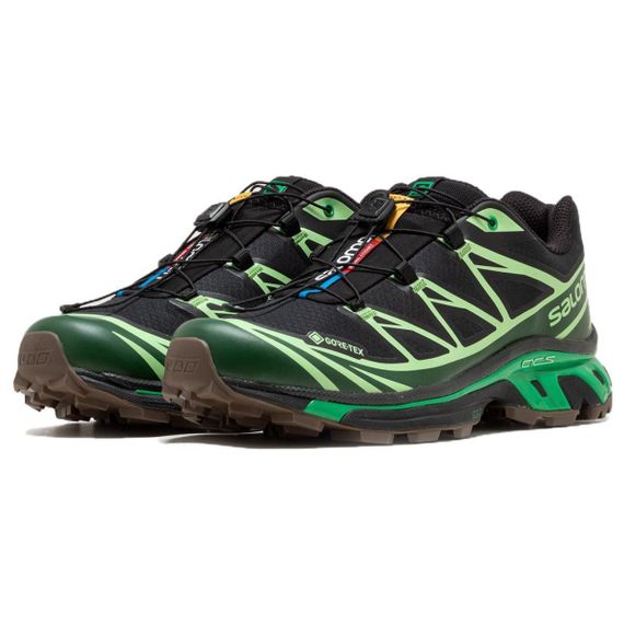SALOMON XT 6 Трекинговые кроссовки Низенький верх Зеленый Мужской