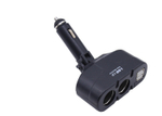 Разветвитель прикуривателя 2гнезда + 2USB+ цельный Weifeng WF003