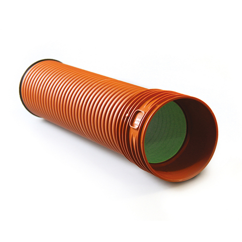 Гофрированная ПП труба Polytron ProKan с интегрированной муфтой 1000 SN 8 длина 3м