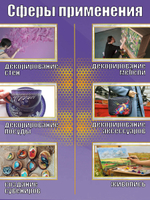 Набор глянцевых акриловых красок 9 цветов