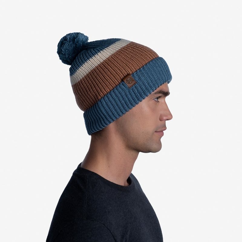 Вязаная шапка Buff Hat Knitted Elon Dusty Blue Фото 3