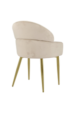 Стул обеденный Ist Casa Берклей, бежевый, золото