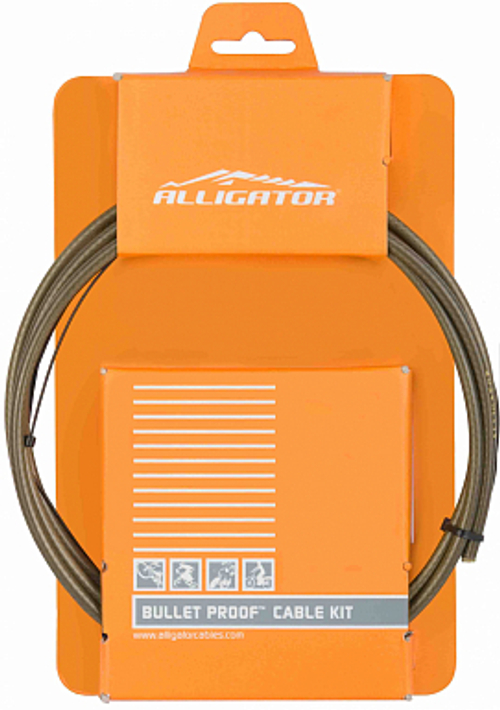 Комплект тросов переключения скоростей с оболочкой и наконечниками LY-KSPTS ALLIGATOR