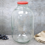 Бутыль винная 15л БК-110, бесцветная (ВЛАД)