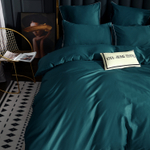 Комплект постельного белья Однотонный Сатин Премиум на резинке OCPR007