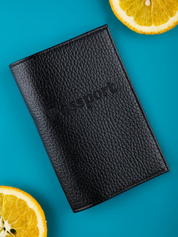 Обложка на паспорт кожаная
