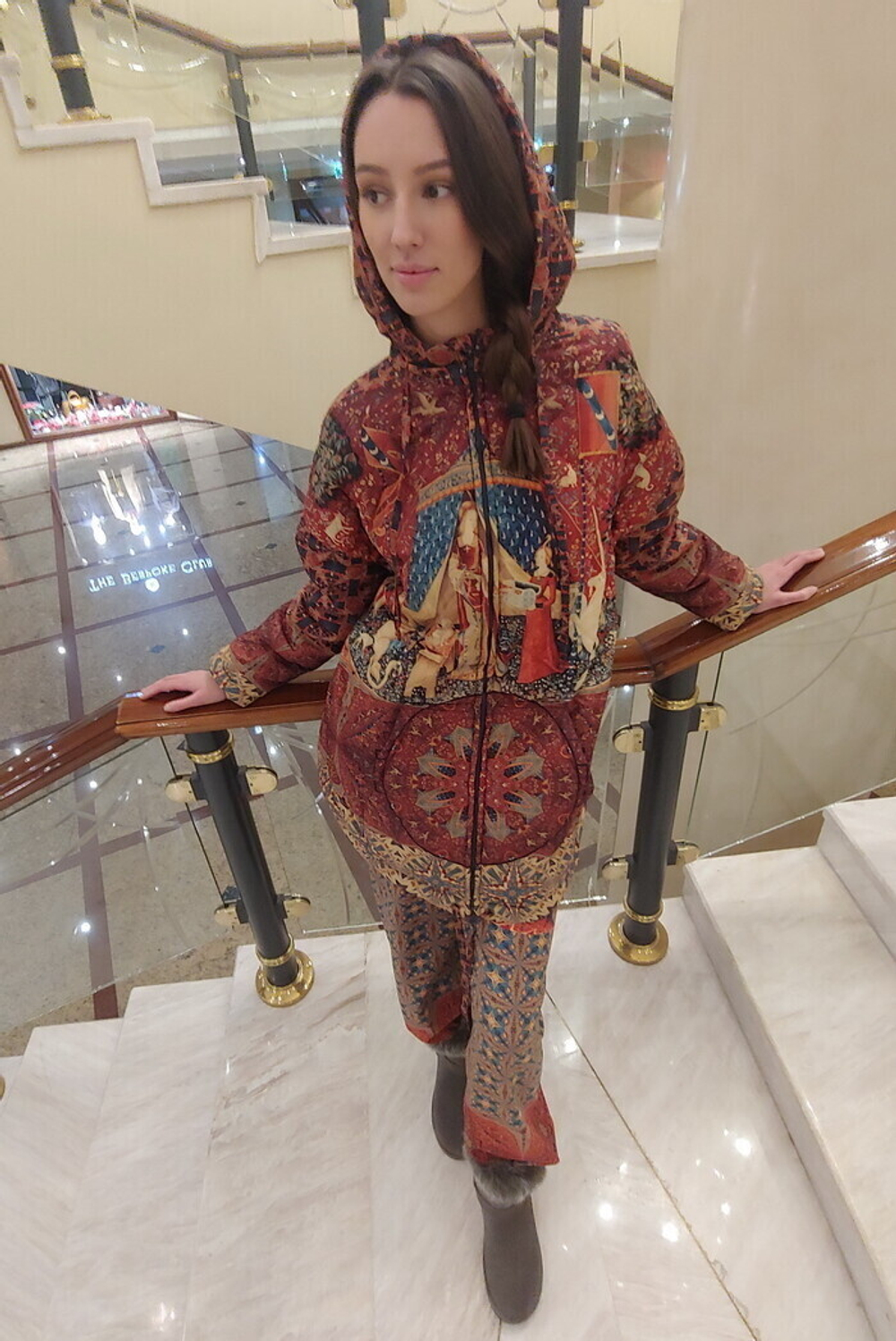 Куртка "Желание", по мотивам средневекового фламандского гобелена «Моё единственное желание» из серии гобеленов «Дама с Единорогом»