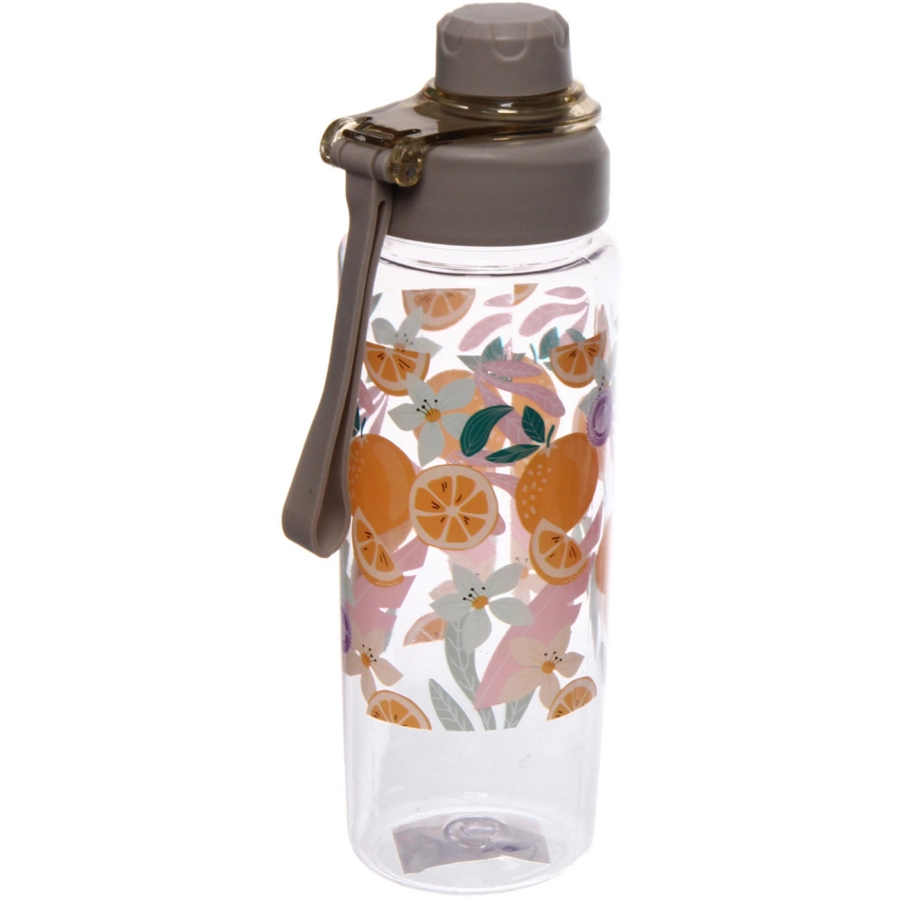 Бутылка питьевая пластиковая 650мл «Фруктовый взрыв», микс цветов