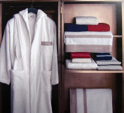 Халат махровый Trussardi Golf антрацит Италия