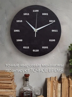 Часы настенные математические уравнения