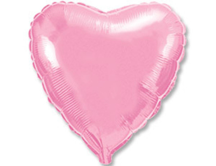 Ф 32" Середце Пастель Светло розовый