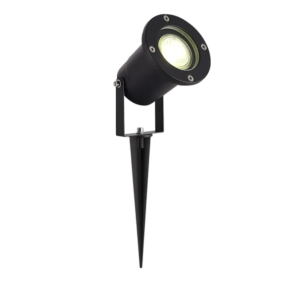 SL9014.425.01 Светильник уличный наземный ST-Luce черный GU10 1*50W YARDO