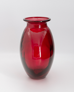 Ваза 26см San Miguel Neon рубиновая