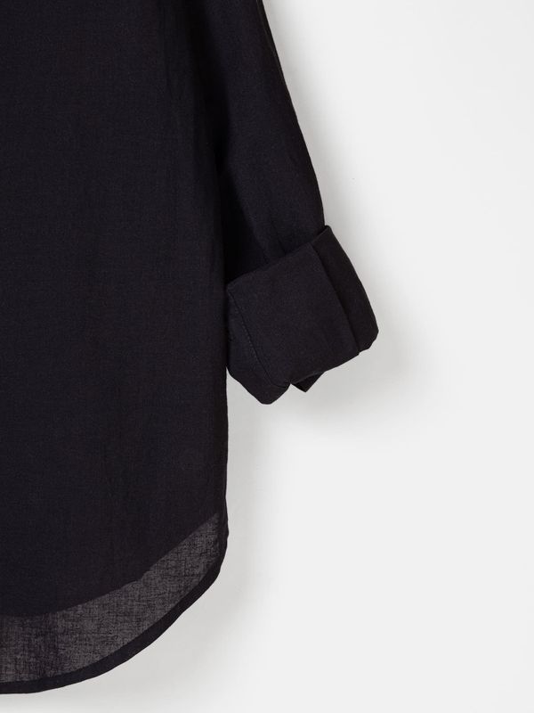 Рубашка с планками на рукавах 