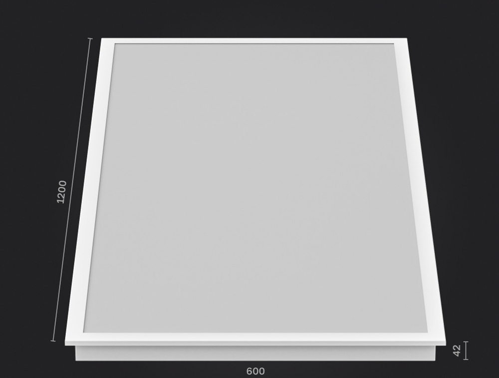 Светильник LED Ecophon (для потолка Экофон) кромка-Ds 1200х600 105Вт 4000К опал IP40 DR
