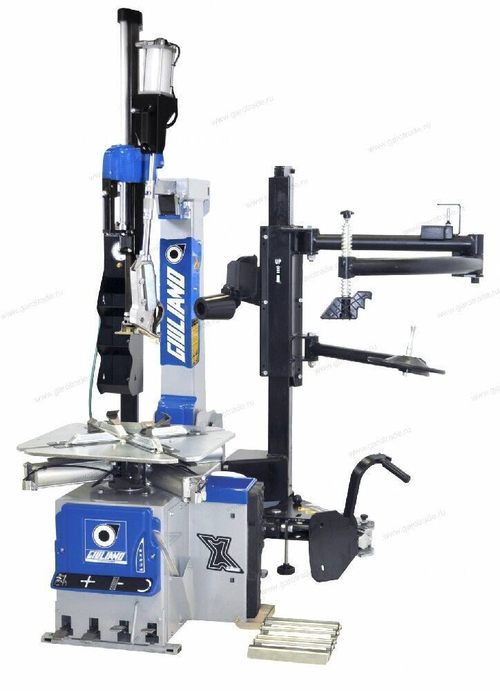 Профессиональный станок с автоматической монтажной головкой для работы со сложными колесами Giuliano SX234 L-N-L