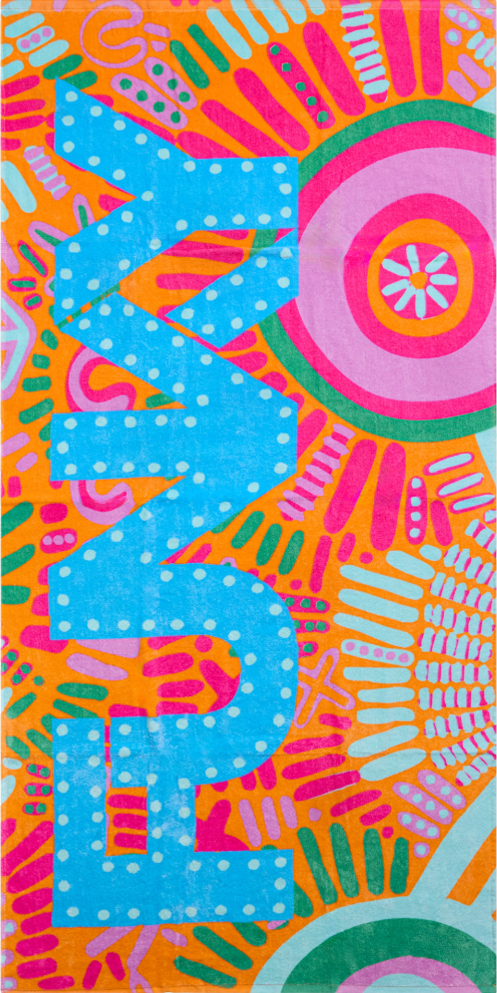 Хлопковое полотенце FUNKY Kulin Colour