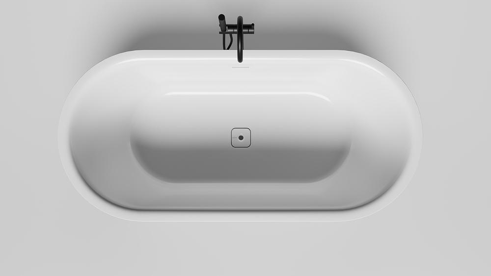 Ванна PERLA 170x80 матовая покраска по RAL полностью