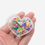 Подвеска "Сердце" крупная, 57*51мм, акрил