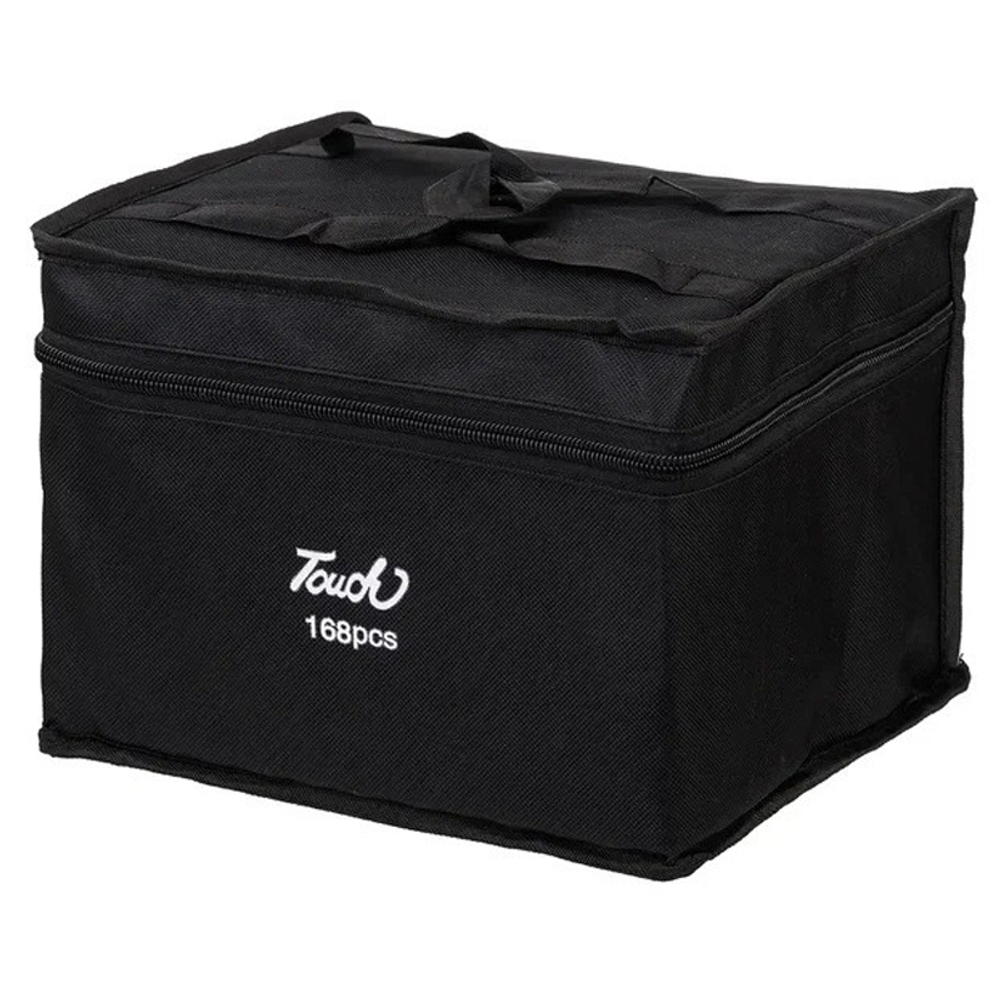 Маркер для скетчинга, двусторонние, Touch Aibao, четырёхгранные, 14 мм, спиртовые, 168 шт