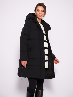 181.W22.001 пальто женское BLACK