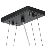 802137 Подвес NUBI 3х40W E27 ЧЕРНЫЙ МАТОВЫЙ/БЕЛЫЙ