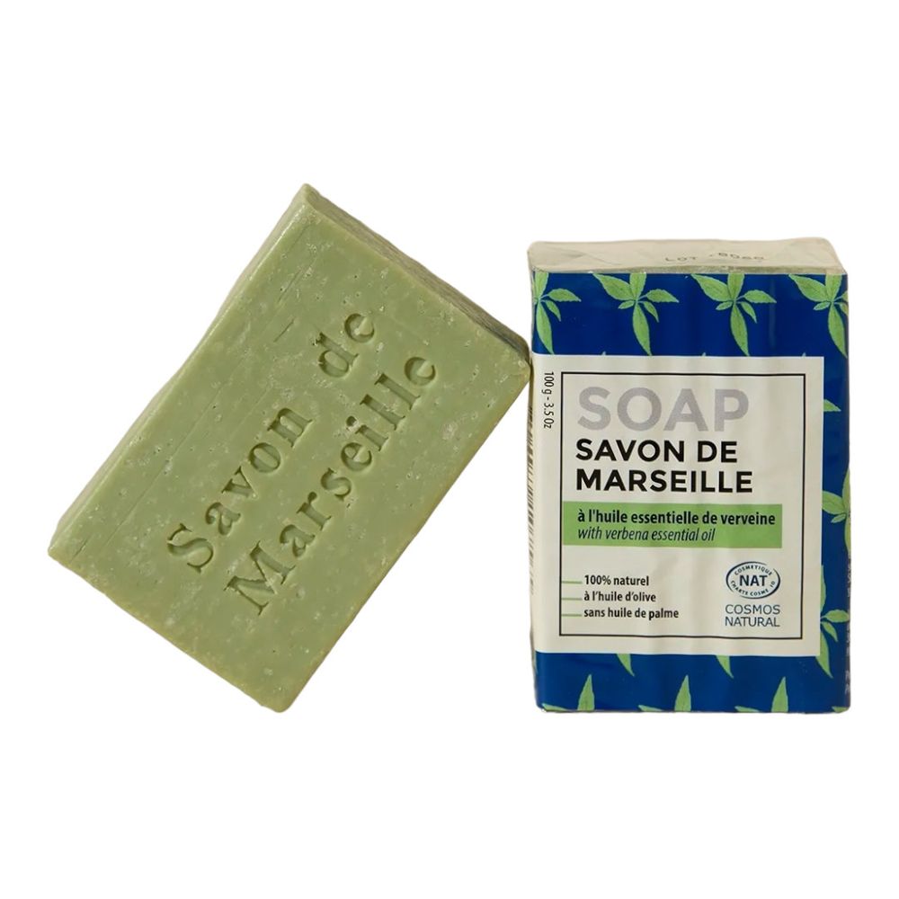 Марсельское мыло с эфирным маслом вербены, 100 г  (Alepia)