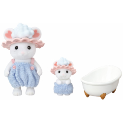 Sylvanian Families - Ванна с пузырьками + фигурки пенных мышек 5805