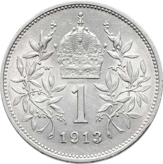 1 крона 1913 Австрия
