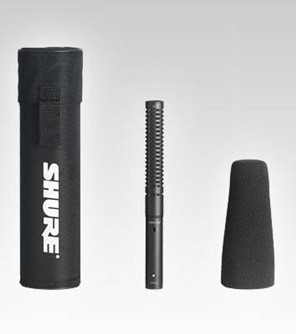 SHURE VP89S короткий конденсаторный микрофон - пушка со сменными модулями (продаются отдельно)