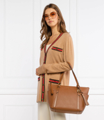 кожаная сумка-шопер nomad Michael Kors - коричневый(30T0GNXT2L)