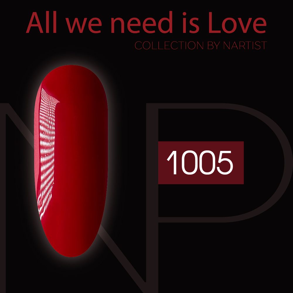 Nartist 1005 All We Need Is Love 10ml