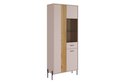 Доминика (MebelSon) Шкаф двухдверный (со стеклом)