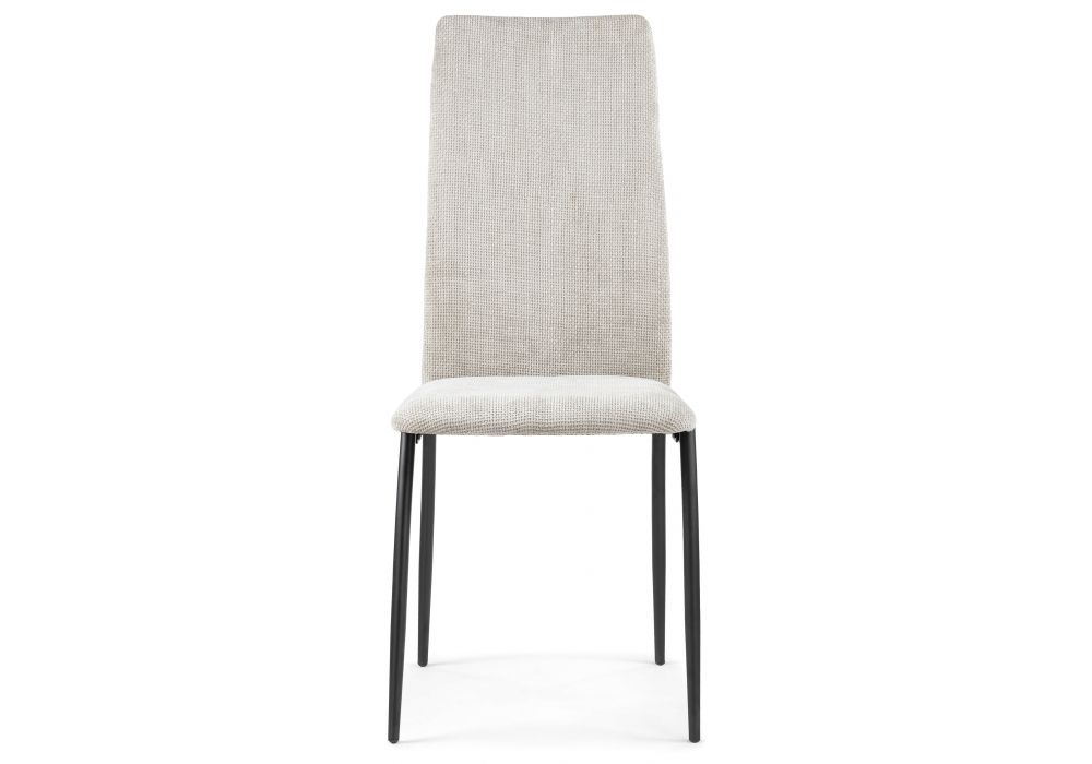 Стул на металлокаркасе Tod latte / black