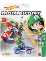 Машинка MarioKart Хот Вилс Baby Luigi GBG25 HDB28