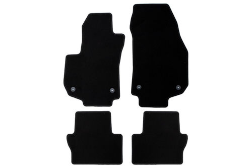 Коврики в салон для OPEL Zafira B 2005-2008, 2008-2014, минивэн, 4 шт. (текстиль) KLEVER01370901200K