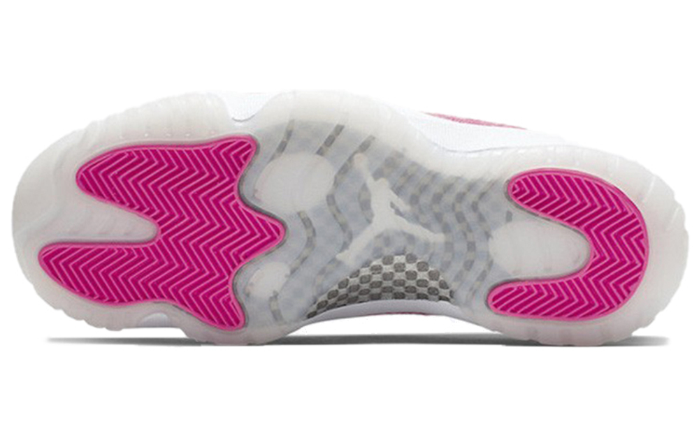 Кроссовки Jordan Air Jordan 11 Pink Snakeskin (Женская размерная сетка)